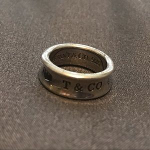 Tiffany 1837 Sterling Silver ring